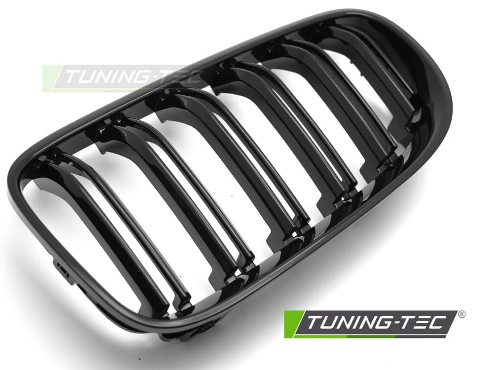 Predná maska BMW E92 / E93 LCI 10-13 Sport Glossy Black Double Bar – náhľad 4