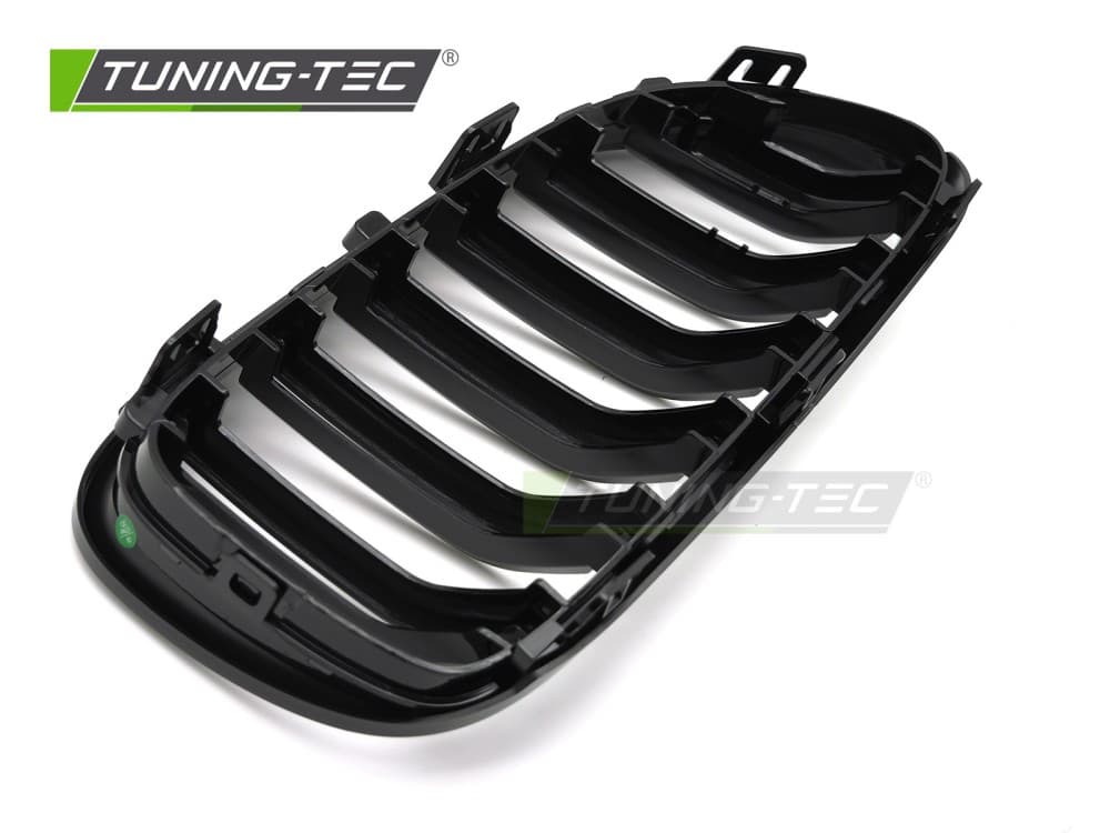 Predná maska BMW E92 / E93 LCI 10-13 Sport Glossy Black Double Bar – náhľad 5