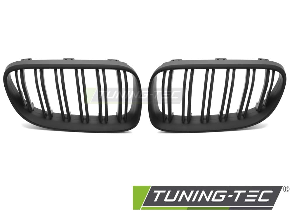 Predná maska BMW E92 / E93 LCI 10-13 Sport Matt Black Double Bar – náhľad 2