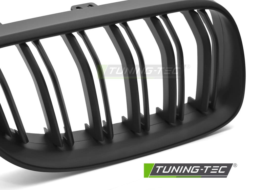 Predná maska BMW E92 / E93 LCI 10-13 Sport Matt Black Double Bar – náhľad 3