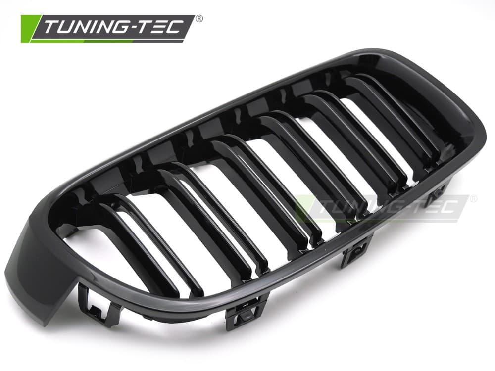 Predná maska BMW F30 / F31 11-18 Sport Double Bar Glossy Black – náhľad 3