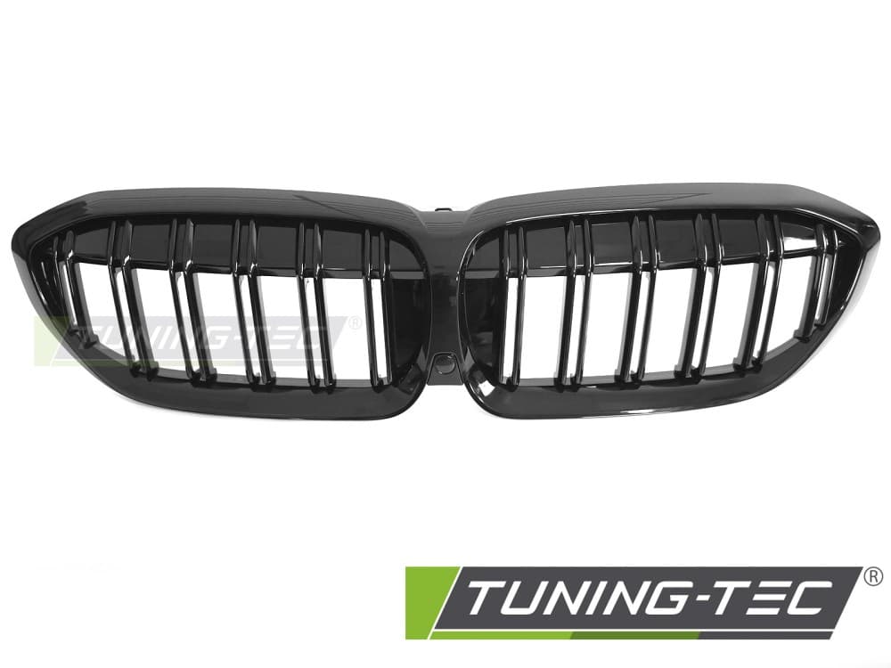 Predná maska BMW G20 / G21 19-22 Sport Glossy Black Double Bar – náhľad 2