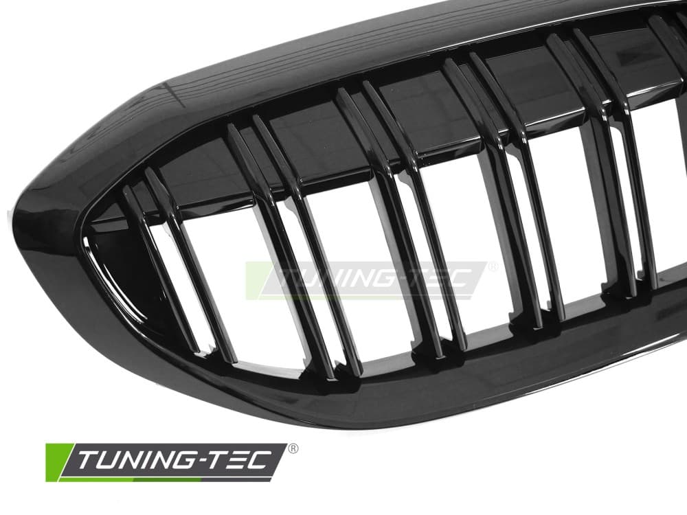 Predná maska BMW G20 / G21 19-22 Sport Glossy Black Double Bar – náhľad 3