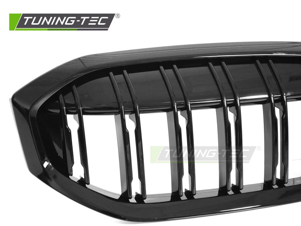 Predná maska BMW G20 / G21 LCI 22-26 Sport Glossy Black Double Bar – náhľad 4