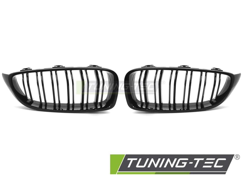 Predná maska BMW F32 / F33 / F36 13-20 Sport Glossy Black Double Bar – náhľad 2