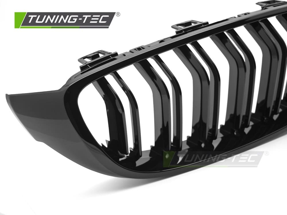 Predná maska BMW F32 / F33 / F36 13-20 Sport Glossy Black Double Bar – náhľad 3