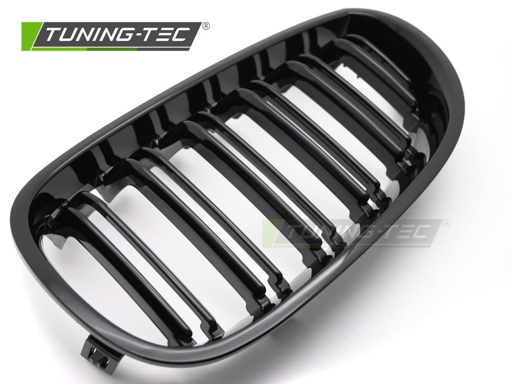 Predná maska BMW E60 / E61 03-10 Sport Double Bar Glossy Black – náhľad 3