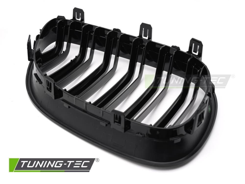 Predná maska BMW E60 / E61 03-10 Sport Double Bar Glossy Black – náhľad 5
