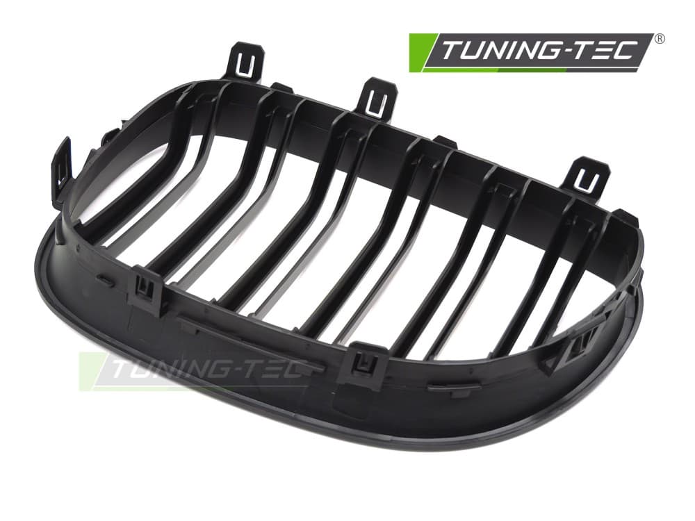 Predná maska BMW 5er E60 / E61 03-10 Sport Double Bar Matt Black – náhľad 5