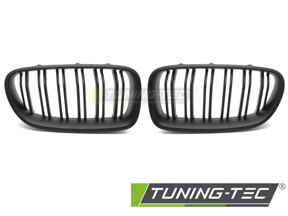 Predná maska BMW F10 / F11 10-16 Sport Matt Black Double Bar – náhľad 2