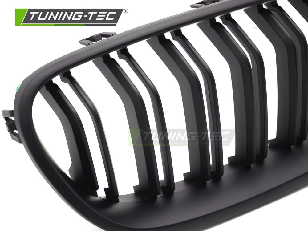 Predná maska BMW F10 / F11 10-16 Sport Matt Black Double Bar – náhľad 3