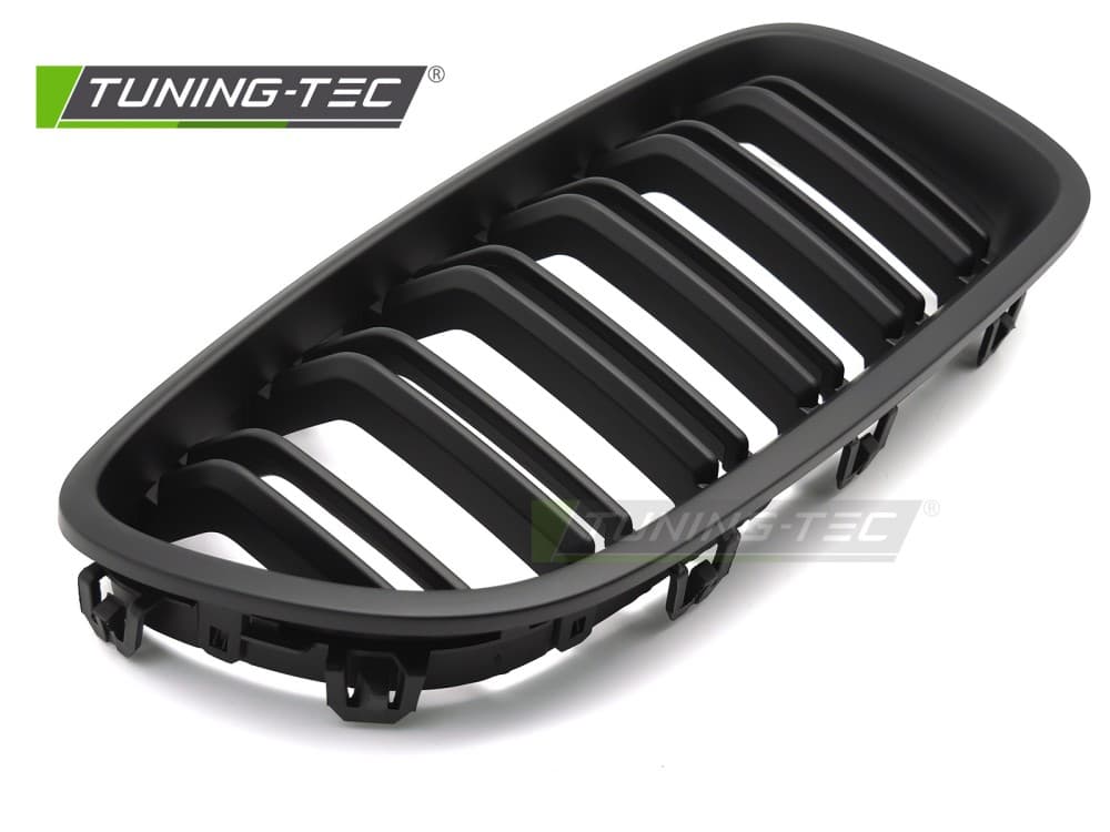 Predná maska BMW F10 / F11 10-16 Sport Matt Black Double Bar – náhľad 4