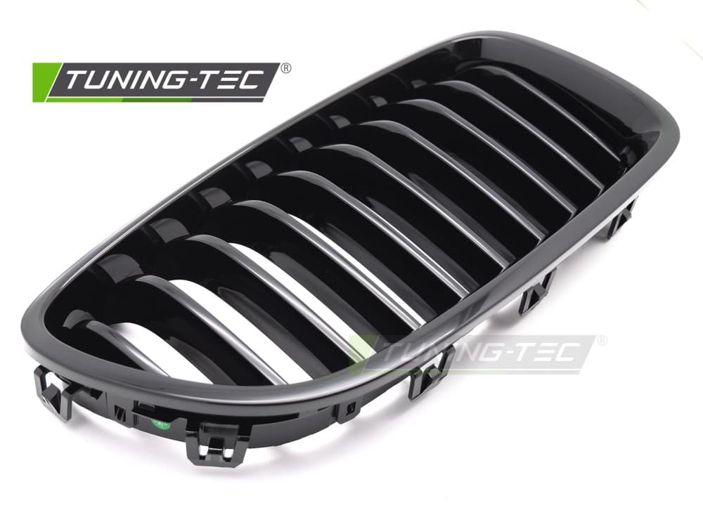 Predná maska BMW 5er F10 / F11 10-16 Glossy Black – náhľad 4