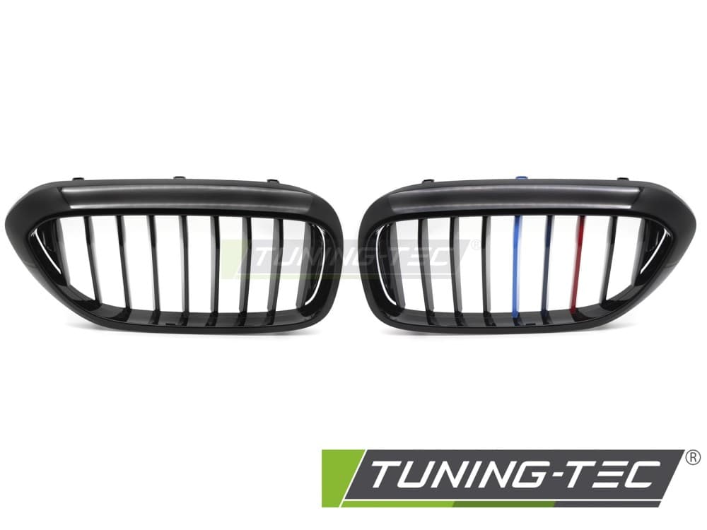 Predná maska BMW 5er G30 / G31 17-20 Glossy Black Tri-Colour – náhľad 2