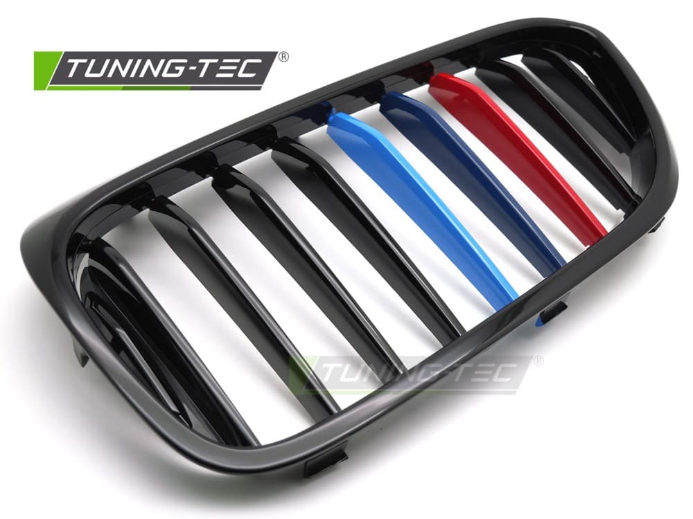 Predná maska BMW 5er G30 / G31 17-20 Glossy Black Tri-Colour – náhľad 4