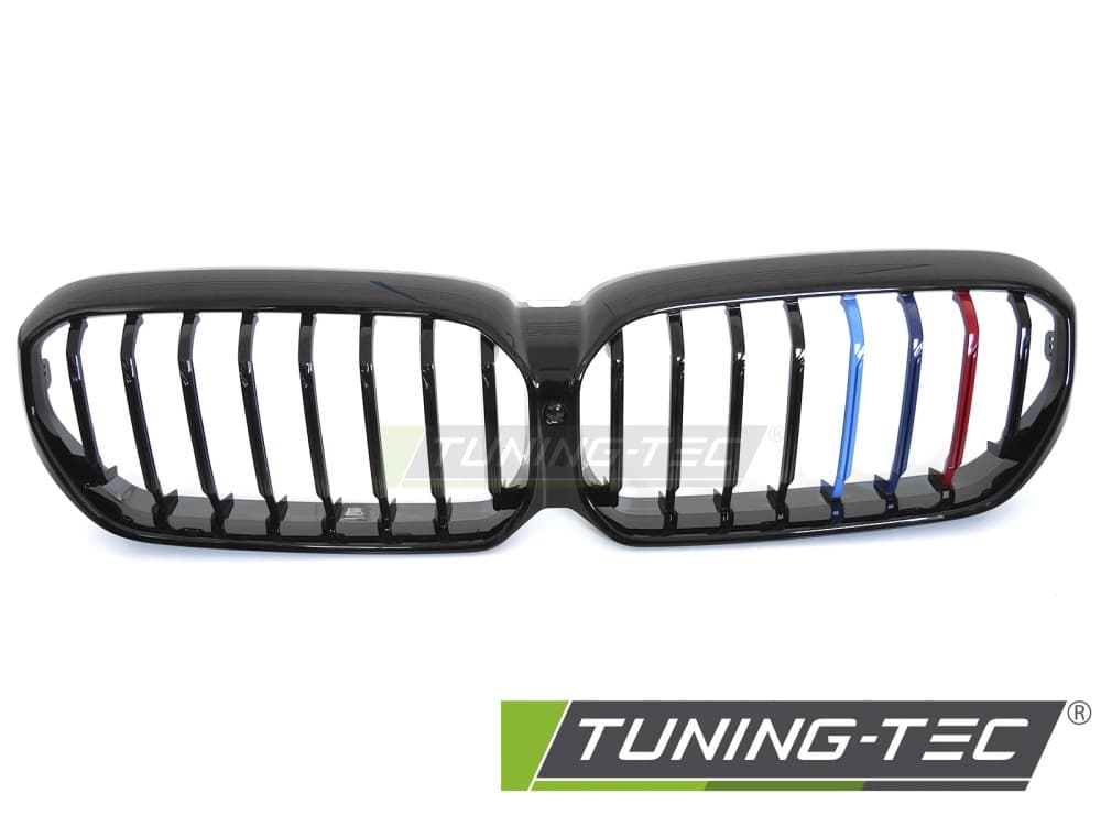 Predná maska BMW G30 / G31 LCI 20-23 Glossy Black Tri-Colour – náhľad 2