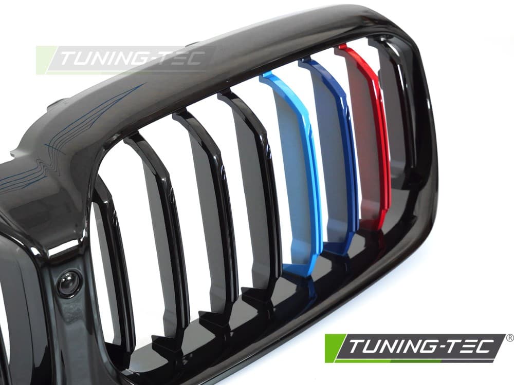 Predná maska BMW G30 / G31 LCI 20-23 Glossy Black Tri-Colour – náhľad 3