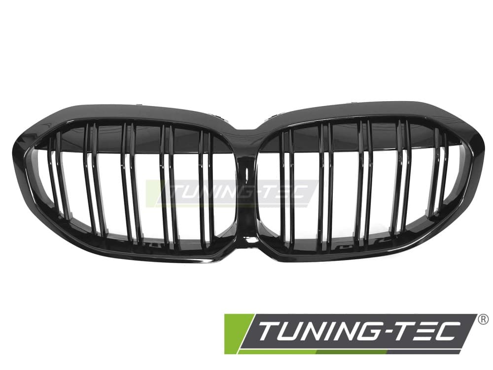 Predná maska BMW F40 19-24 Sport Glossy Black Double Bar – náhľad 2