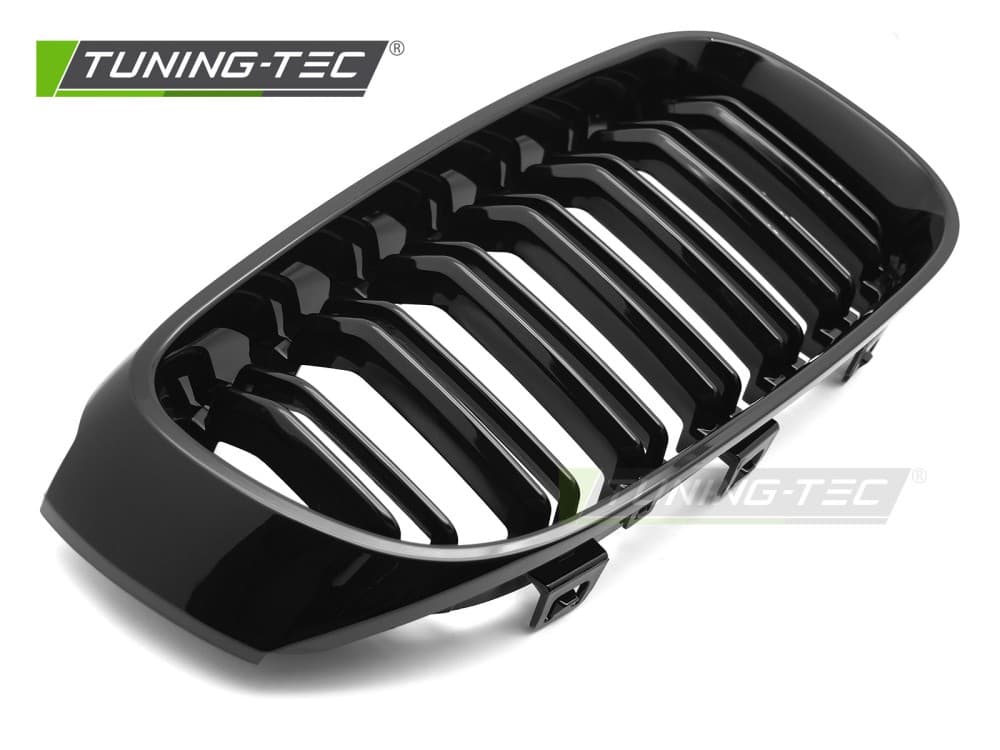 Predná maska BMW F34 Gran Turismo 13-17 Sport Glossy Black Double Bar – náhľad 3