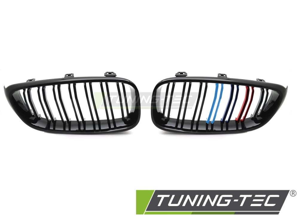 Predná maska BMW F34 Gran Turismo 13-17 Sport Glossy Black Tri-Colour Double Bar – náhľad 2