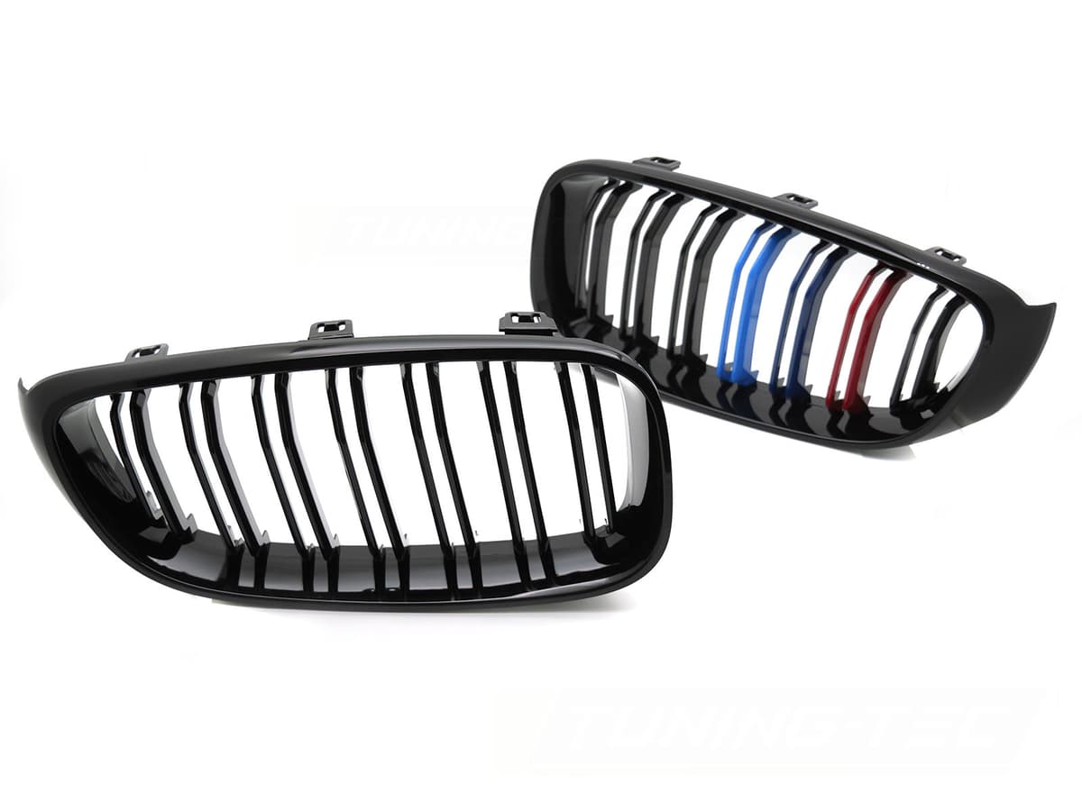 Predná maska BMW F34 Gran Turismo 13-17 Sport Glossy Black Tri-Colour Double Bar