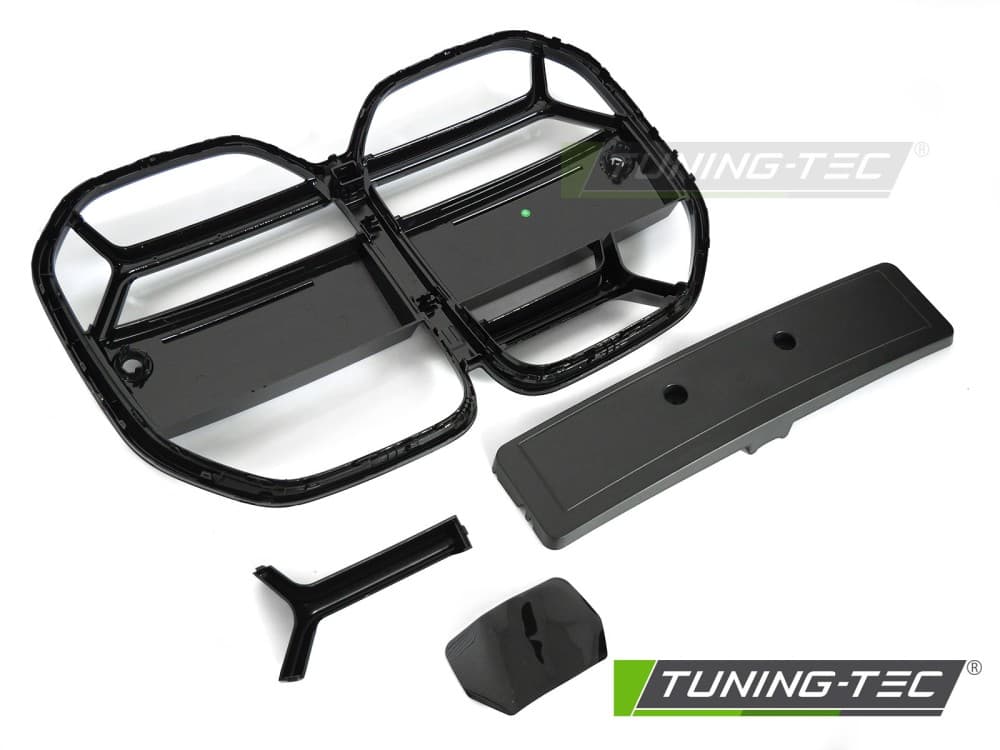 Predná maska BMW G22 G23 20-24 Sport Style Glossy Black – náhľad 4