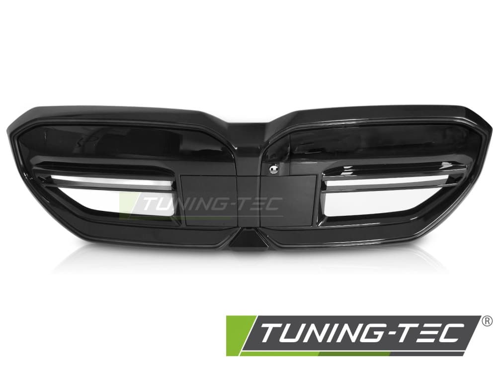 Predná maska BMW 5er G60 G61 23- Sport Glossy Black s LED – náhľad 2