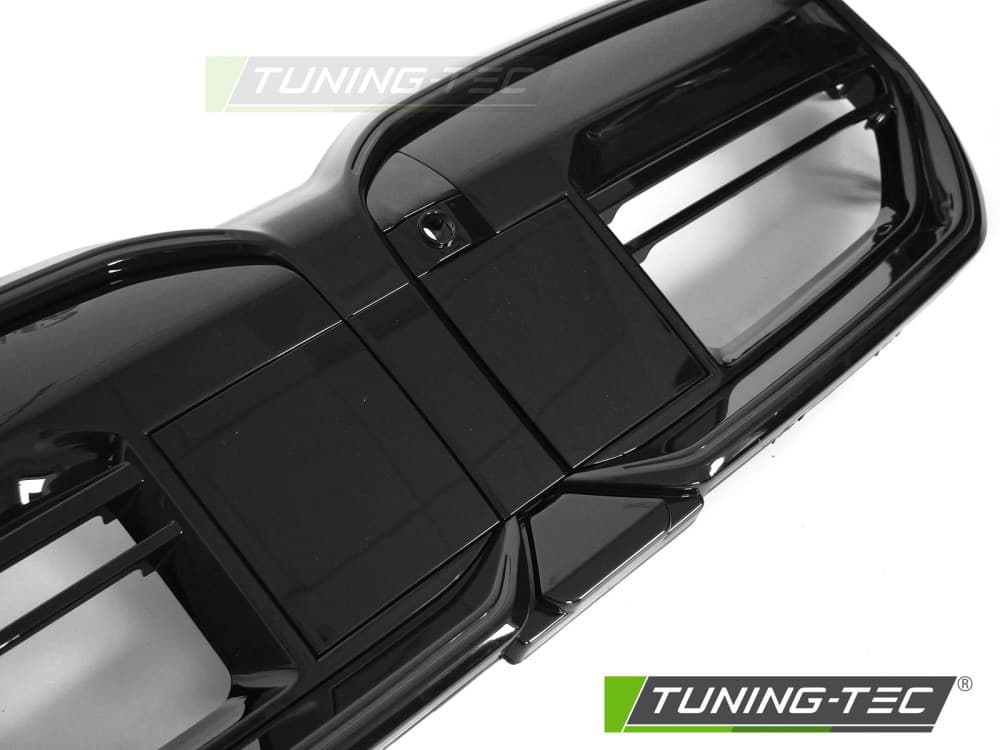 Predná maska BMW 5er G60 G61 23- Sport Glossy Black s LED – náhľad 3
