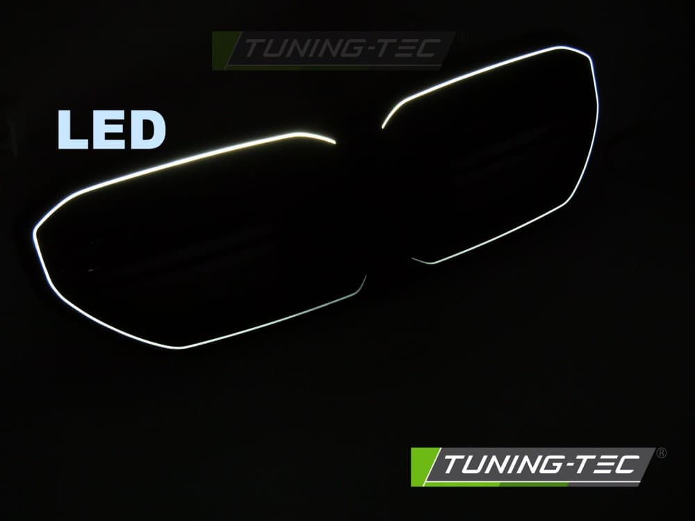 Predná maska BMW 5er G60 G61 23- Sport Glossy Black s LED – náhľad 4
