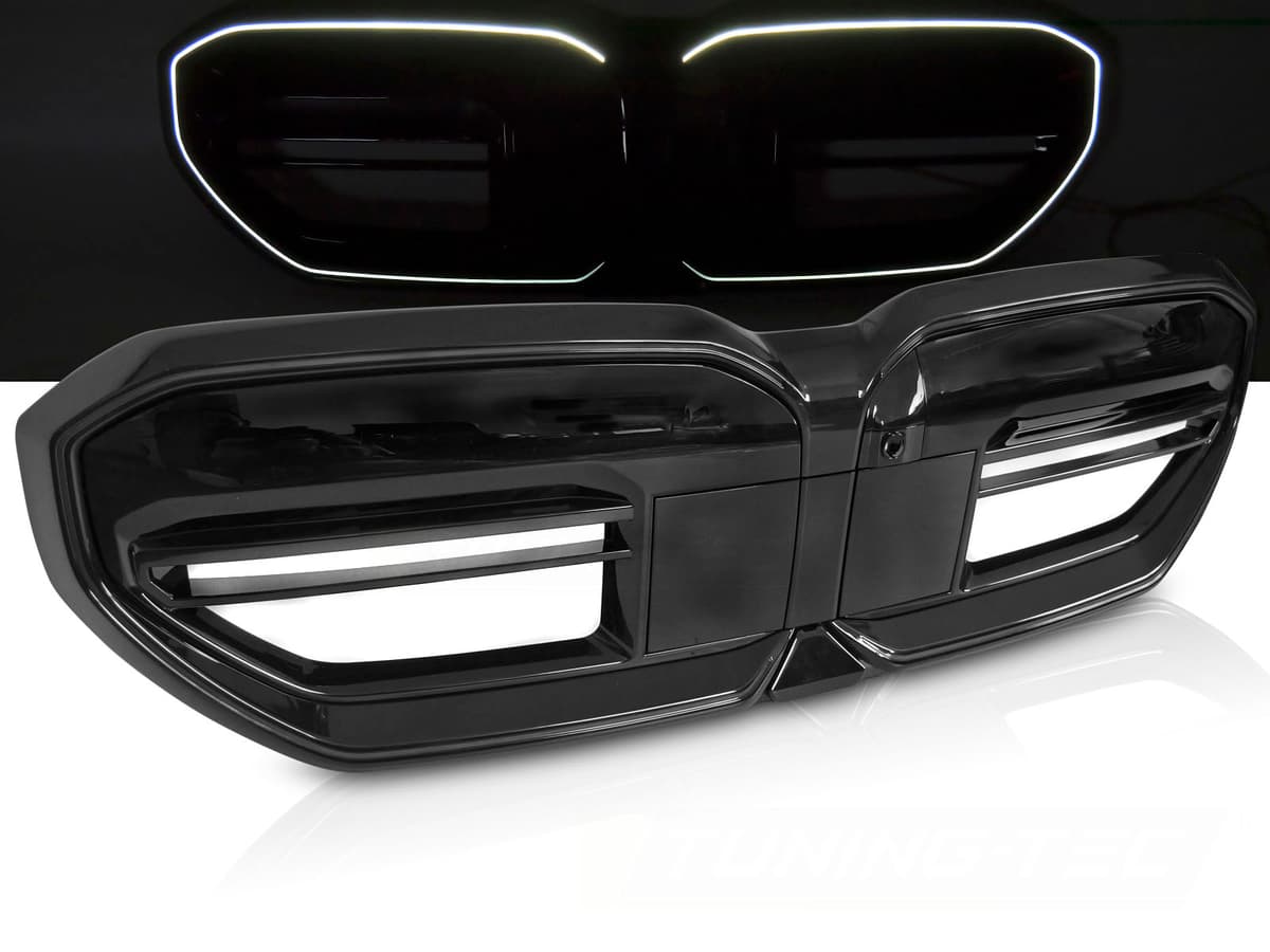 Predná maska BMW 5er G60 G61 23- Sport Glossy Black s LED