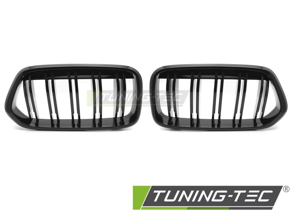 Predná maska BMW X2 F39 18-23 Sport Glossy Black Double Bar – náhľad 2