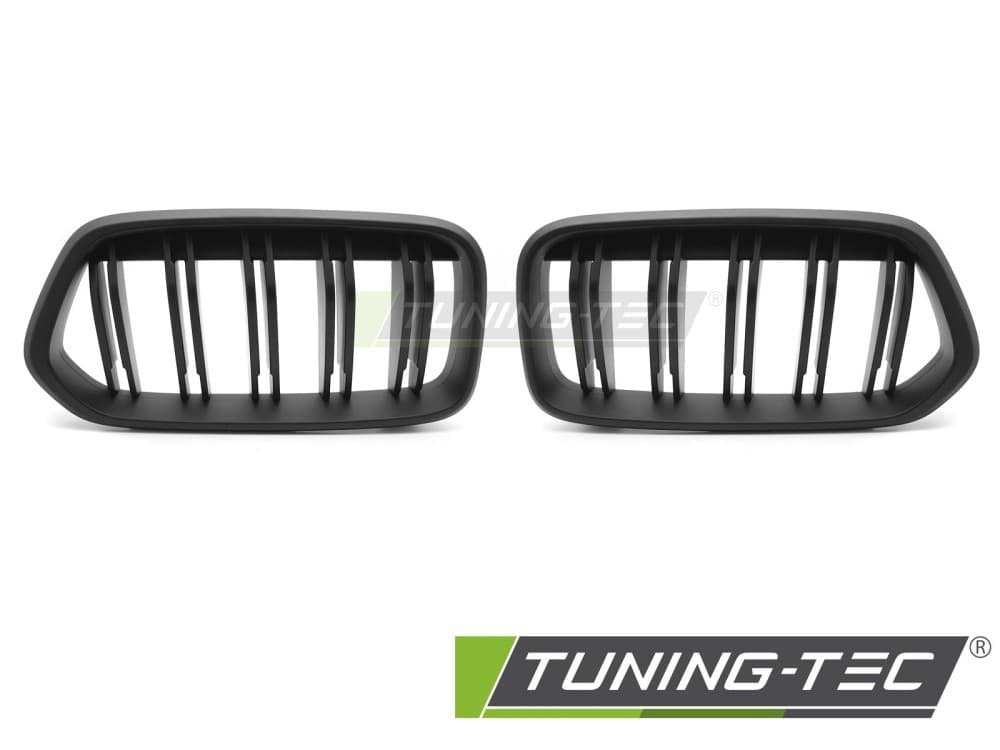 Predná maska BMW X2 F39 18-23 Sport Matt Black Double Bar – náhľad 2