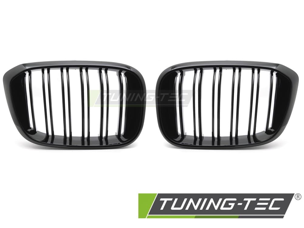 Predná maska BMW X3 G01 17-21 / X4 G02 18-21 Sport Glossy Black Double Bar – náhľad 2