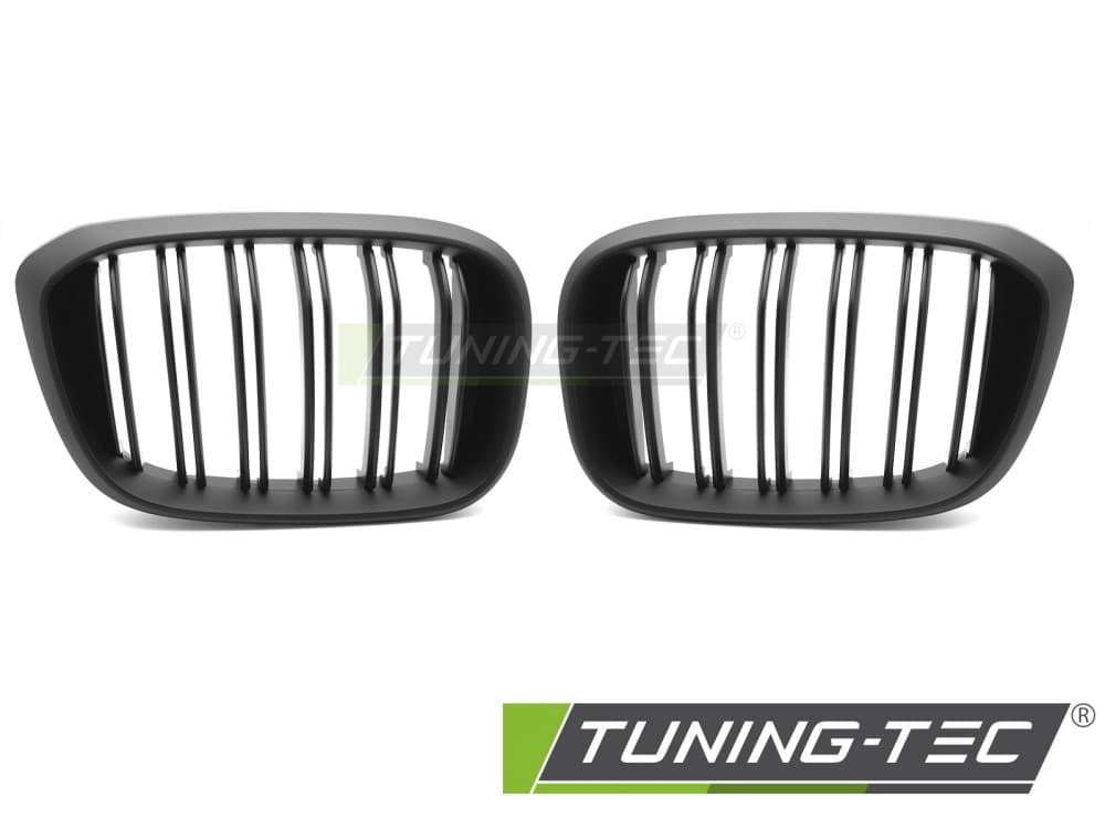 Predná maska BMW X3 G01 17-21 / X4 G02 18-21 Sport Matt Black Double Bar – náhľad 2