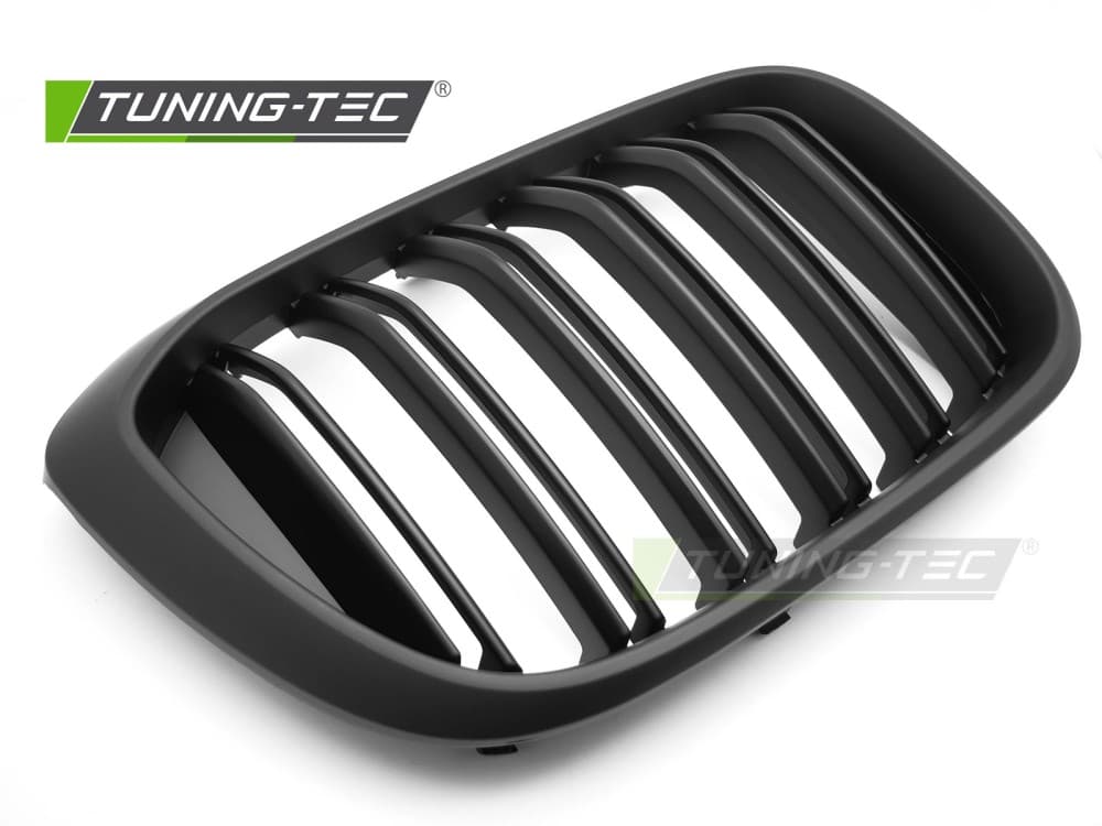 Predná maska BMW X3 G01 17-21 / X4 G02 18-21 Sport Matt Black Double Bar – náhľad 3