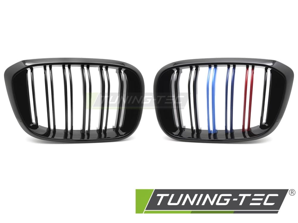 Predná maska BMW X3 G01 17-21 / X4 G02 18-21 Sport Black Tri-Colour Double Bar – náhľad 2
