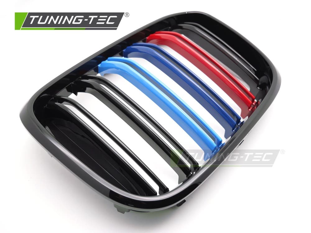 Predná maska BMW X3 G01 17-21 / X4 G02 18-21 Sport Black Tri-Colour Double Bar – náhľad 3