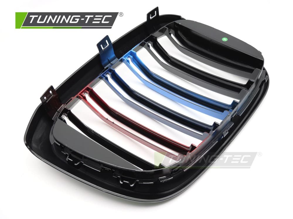 Predná maska BMW X3 G01 17-21 / X4 G02 18-21 Sport Black Tri-Colour Double Bar – náhľad 4