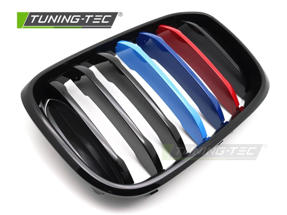 Predná maska BMW X3 G01 17-21 / X4 G02 18-21 Black Tri-Colour – náhľad 3
