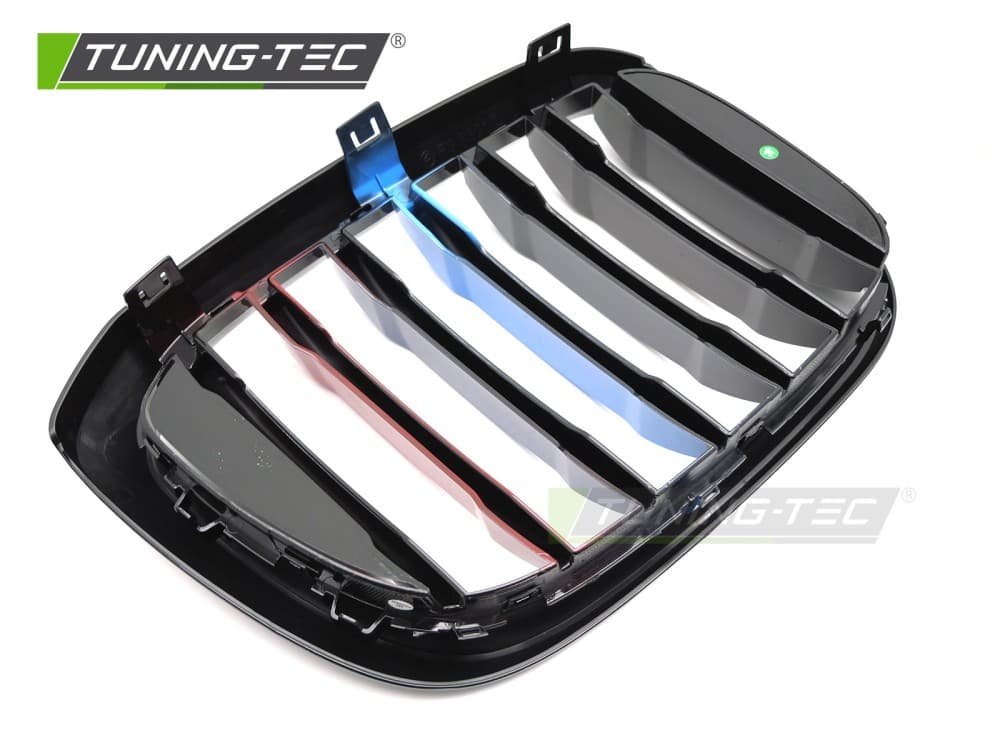 Predná maska BMW X3 G01 17-21 / X4 G02 18-21 Black Tri-Colour – náhľad 4