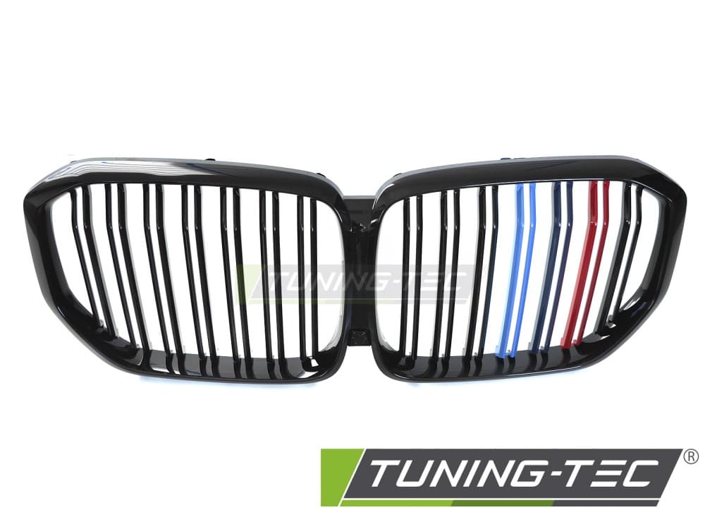 Predná maska BMW X5 G05 19-22 Sport Glossy Black Tri-Colour Double Bar – náhľad 2