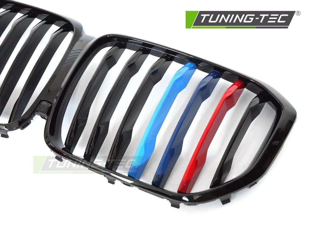Predná maska BMW X5 G05 19-22 Glossy Black Tri-Colour – náhľad 3