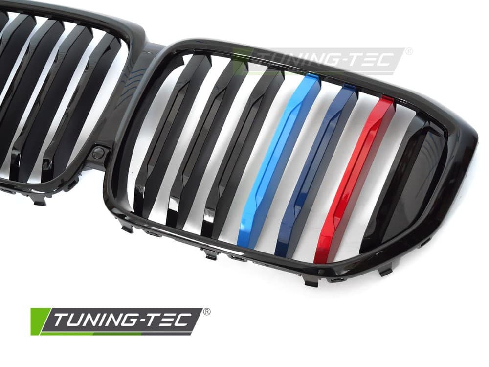 Predná maska BMW X5 G05 LCI 23- Glossy Black Tri-Colour – náhľad 3