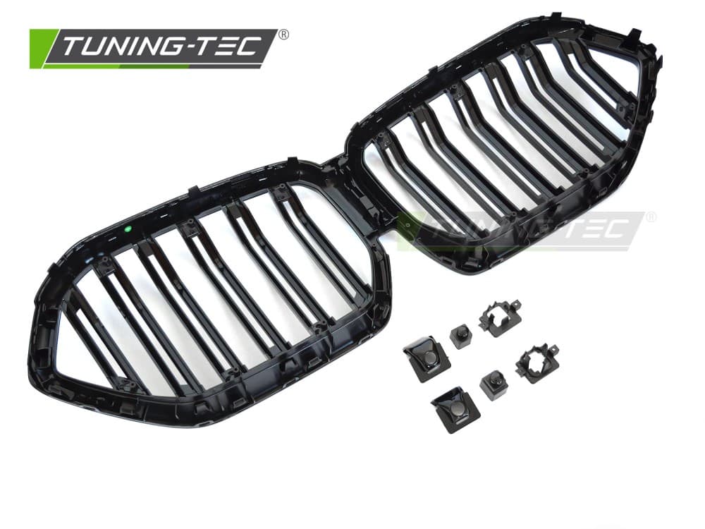 Predná maska BMW X6 G06 19-23 Sport Glossy Black Double Bar – náhľad 4