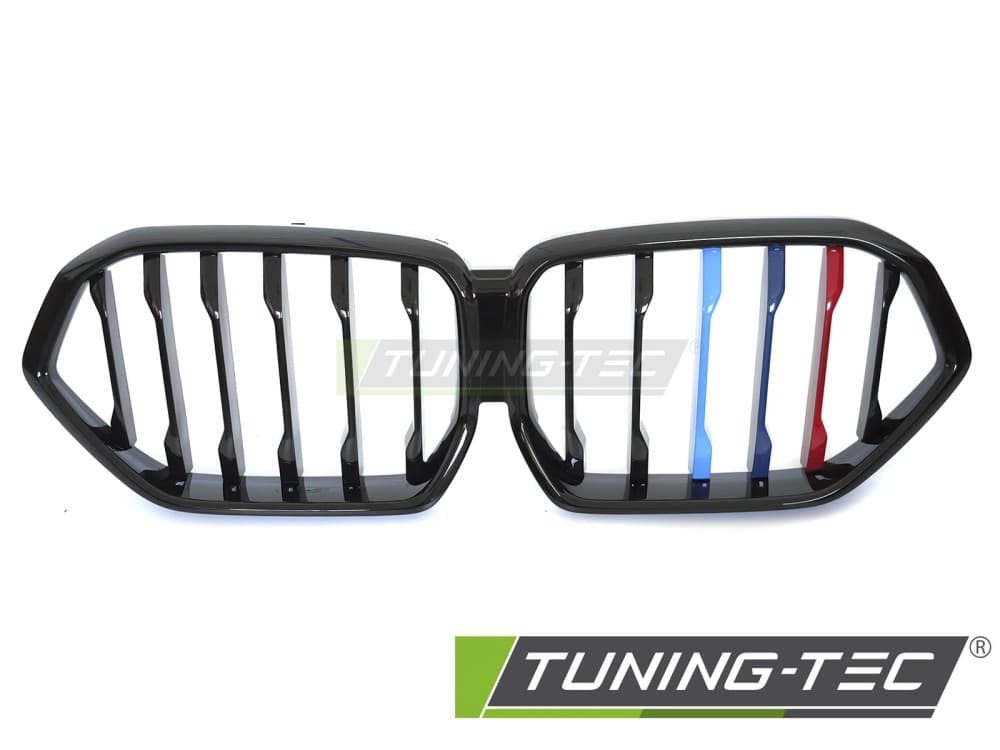 Predná maska BMW X6 G06 19-23 Glossy Black Tri-Colour – náhľad 2