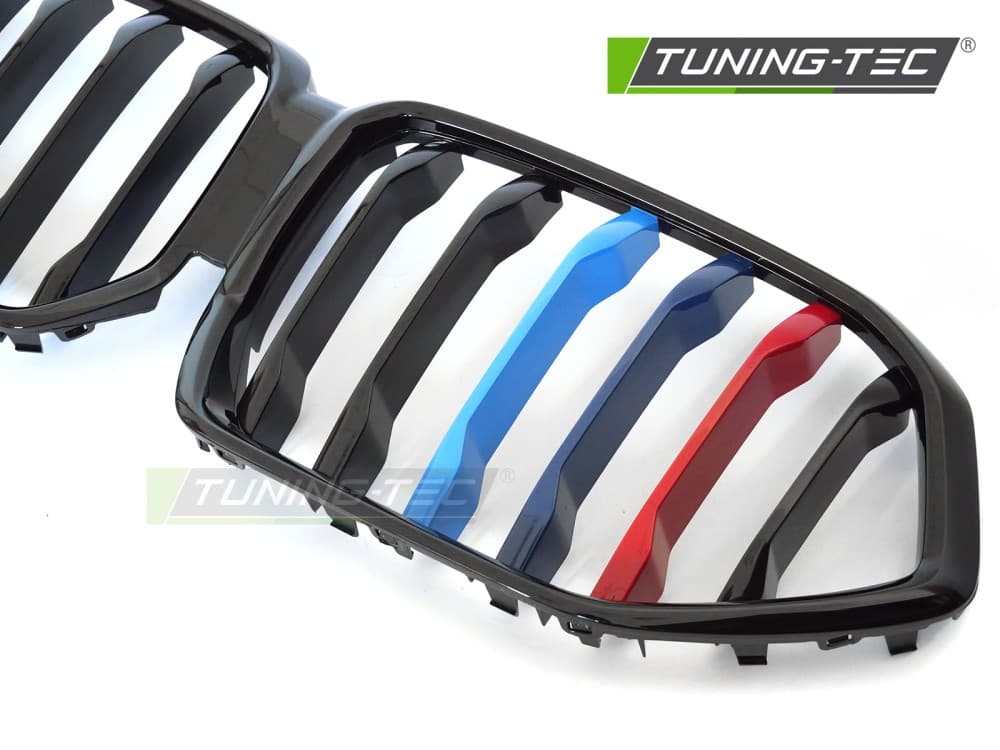 Predná maska BMW X6 G06 19-23 Glossy Black Tri-Colour – náhľad 3