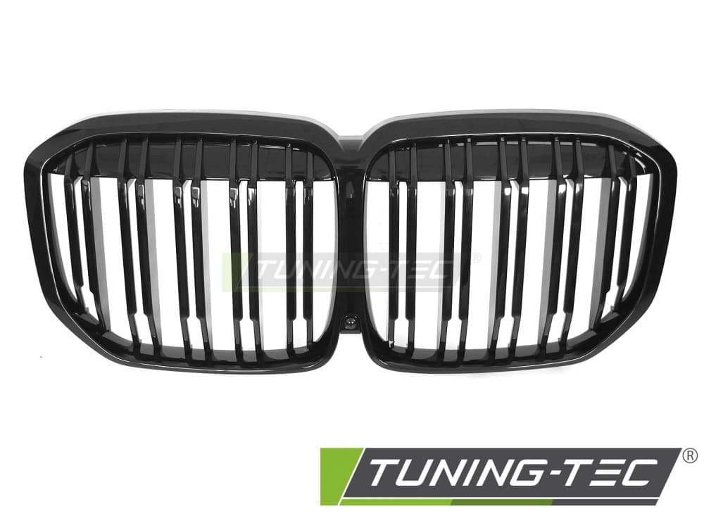 Predná maska BMW X7 G07 18-22 Sport Glossy Black Double Bar – náhľad 2