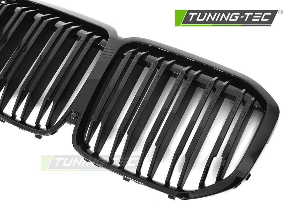 Predná maska BMW X7 G07 18-22 Sport Glossy Black Double Bar – náhľad 3