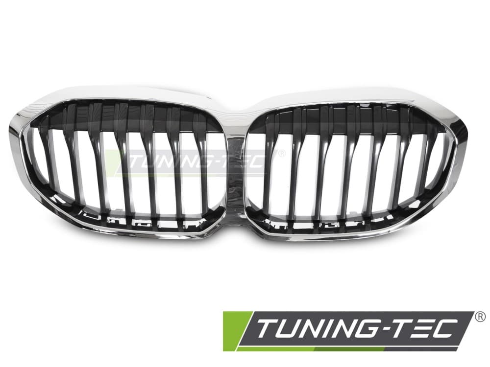 Front Grille BMW F40 19-24 Sport Chrome Black – náhľad 2