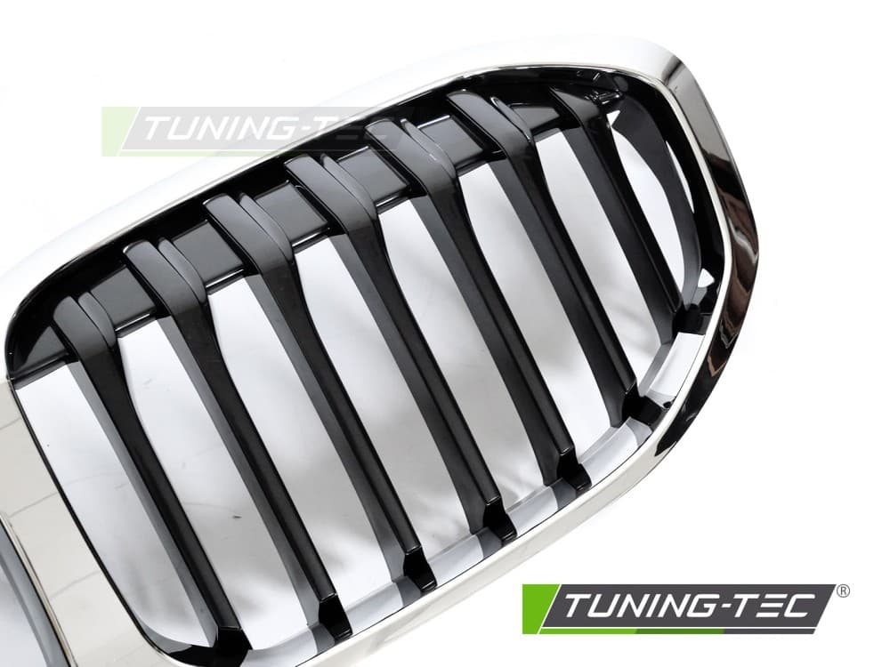 Front Grille BMW F40 19-24 Sport Chrome Black – náhľad 3